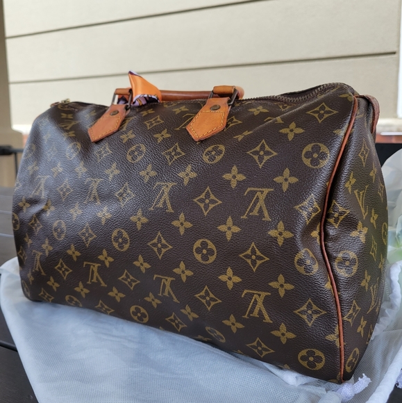 1985 Speedy 35 Monogram(Free African Print Dustbag) - Picture 3 of 16